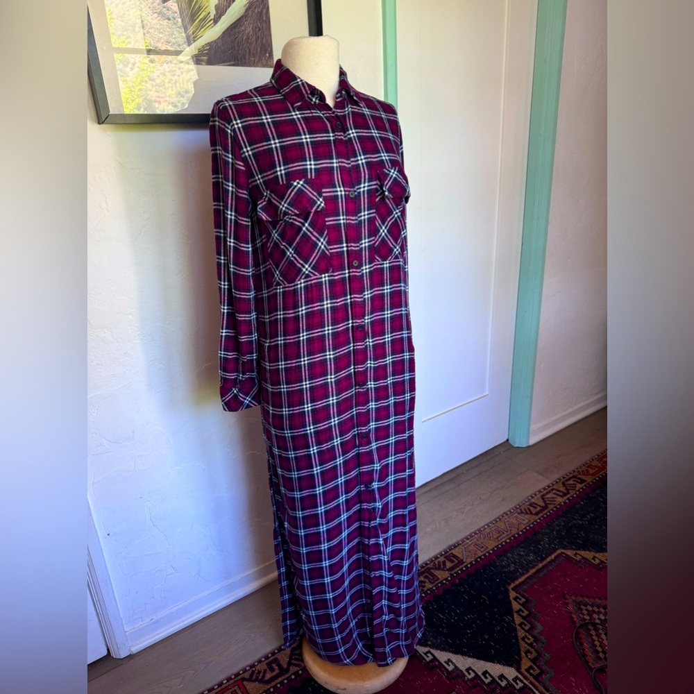 Rails flannel dress size medium